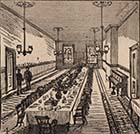 Dane Hill House School Dining Hall 1888 [Advert]